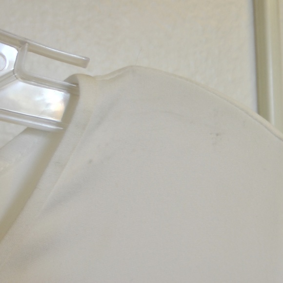 NWT Diane von Furstenberg DVF Silk Blouse - Ivory Top for Work or Casual - Picture 9 of 9